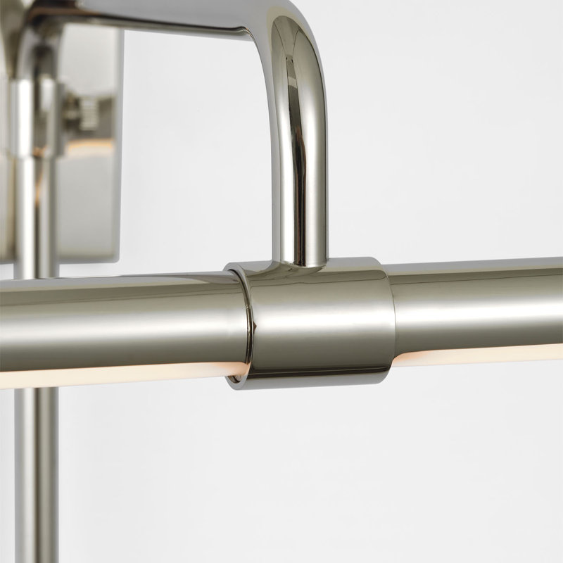 Thomas O'Brien Kidd 9" Frame Mount Picture Light, Polished Nickel