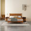 Solid Wood Platform Bed-1355777276