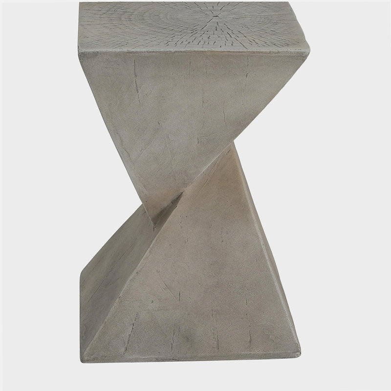 Table d'appoint TESS Modern, Gris clair