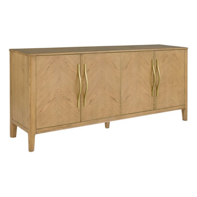 Maxwell 80'' W Solid Wood Credenza