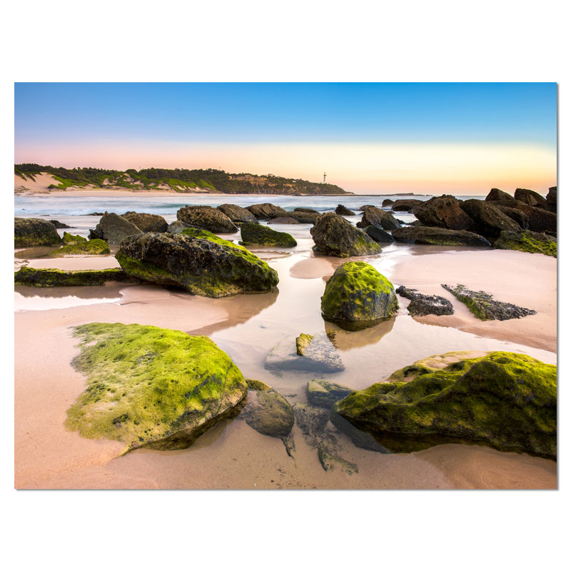 «Amazing Landscape at Noraha Head Large Seashore», reproduction de photo sur toile tendue, H 20 po x l 20 po x P 1 po