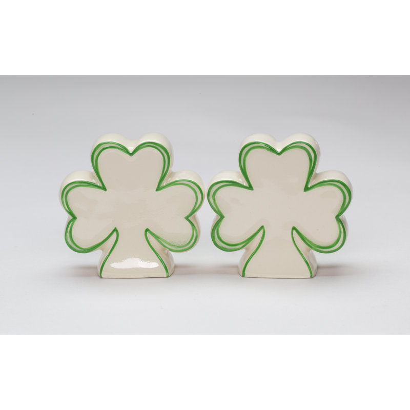 Shamrock Salt And Pepper - Lucky & Blessed