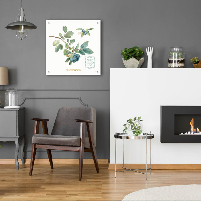 «My Greenhouse Fruit II» par Lisa Audit, art mural en verre acrylique, H 24 po x l 24 po