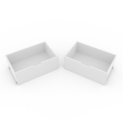 Sumiya 2 Drawer Storage Drawer
