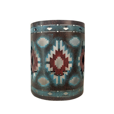 Aztec Plug-in Flush Mounted Sconce