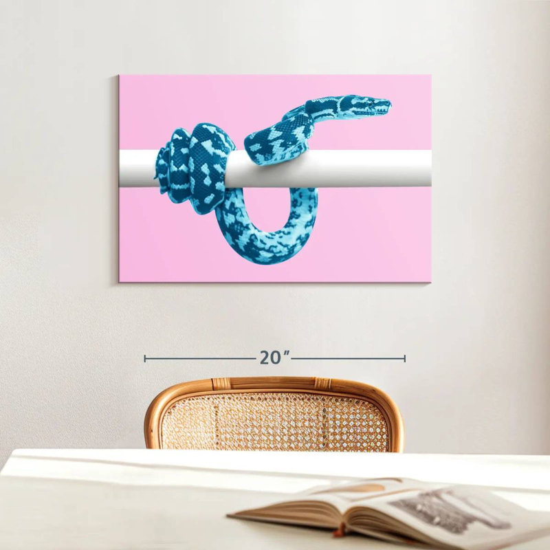 Snake I, 16" H x 24" W