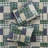 3 Piece Reversible Printed Quilt Set Green / Navy