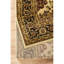Tapis crème classique de 10 pi 6 po x 14 pi en polypropylène à motif de médaillon