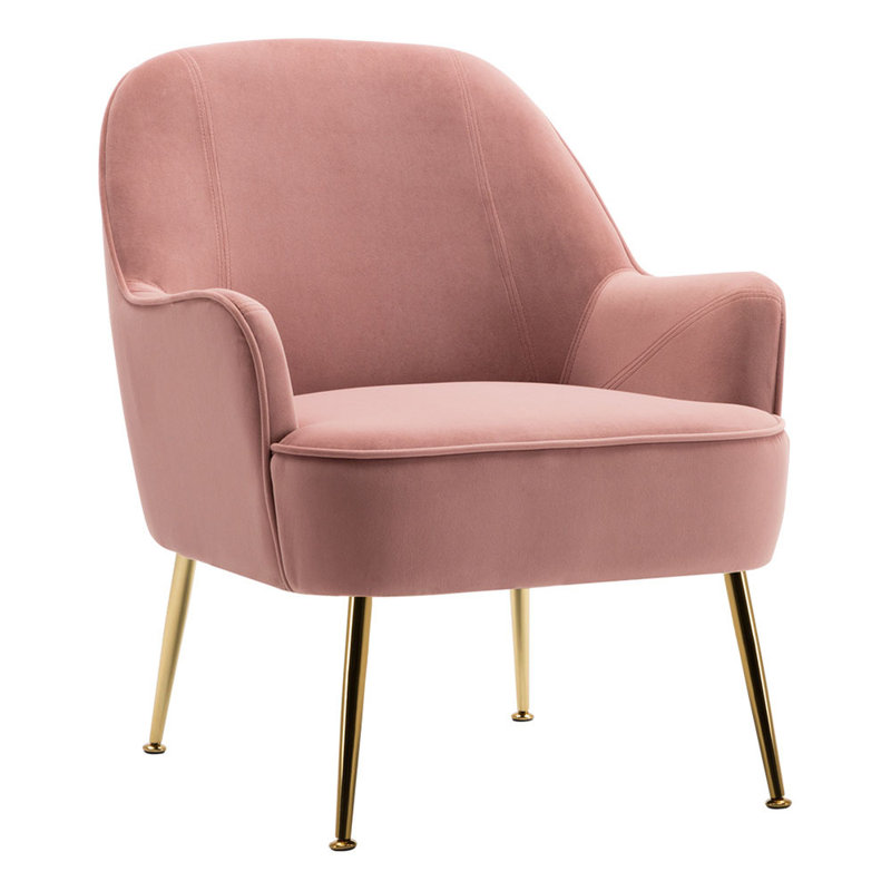 Abbygayl Velvet Armchair