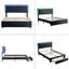 Lit plateforme avec rangement en cuir Isenia-468966748