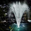 Mulfo Weather Resistant Pool Fountain with Light