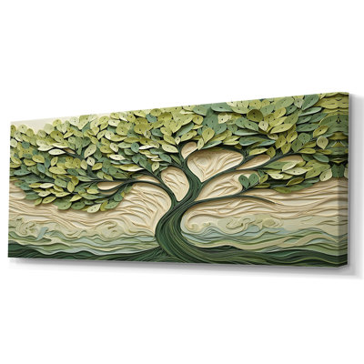 Tree American Basswood collage 3 - Tree Wall Art Decor