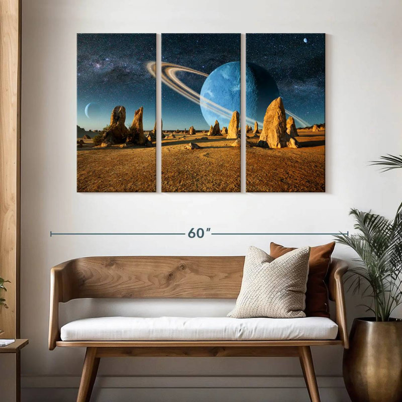 Planète extraterrestre Oberle Barren, H 32 po x l 50 po