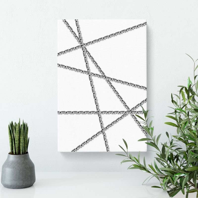 Chained Melody - Wrapped Canvas, 60cm H x 40cm W x 3cm D