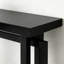 Console simple de style industriel noir-1898459777