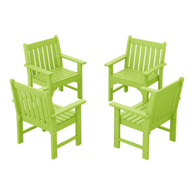 Laguna Abbeville Poly Garden Arm Chair (Set Of 4)