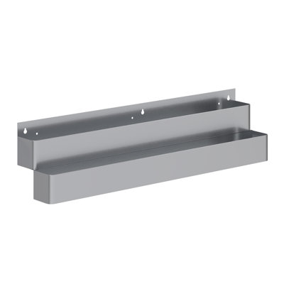 Rail de vitesse 42 po à deux niveaux en acier inoxydable