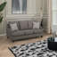 Baxter Fabric Sofa & Chair Set, Grey-122099414