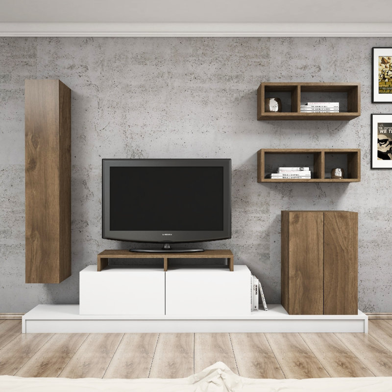 Meuble audio-vidéo pour téléviseur de 65 po ou moins Gunnarr
