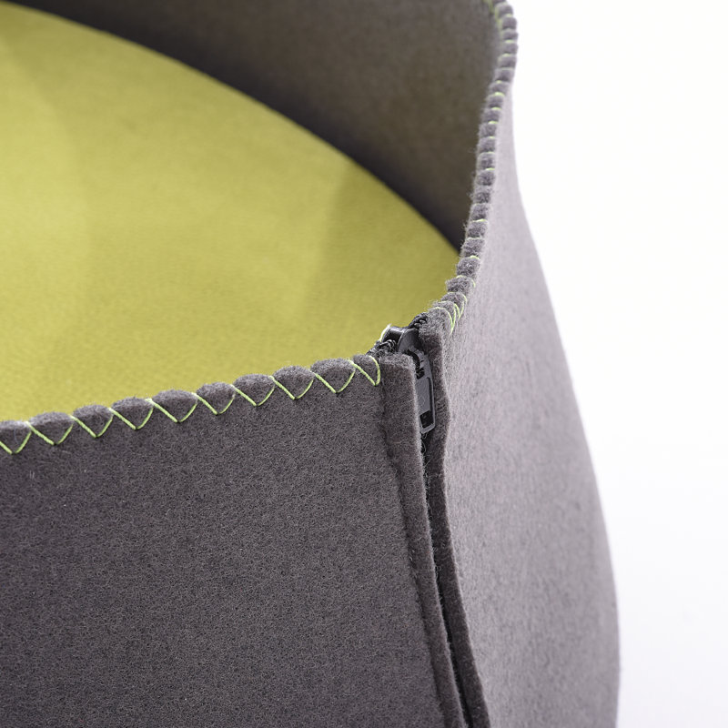 Orthopedic Microfibre Pet Bed, Green