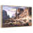 Floating Frame Natural Wood
