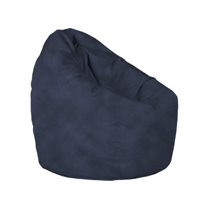 Fauteuil à billes en forme de poire en velours doux et tendance 
