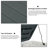 Winado 50.2'' W 260 Gallons Water Resistant Polyethylene Plastic Lockable Cabinet Deck Box