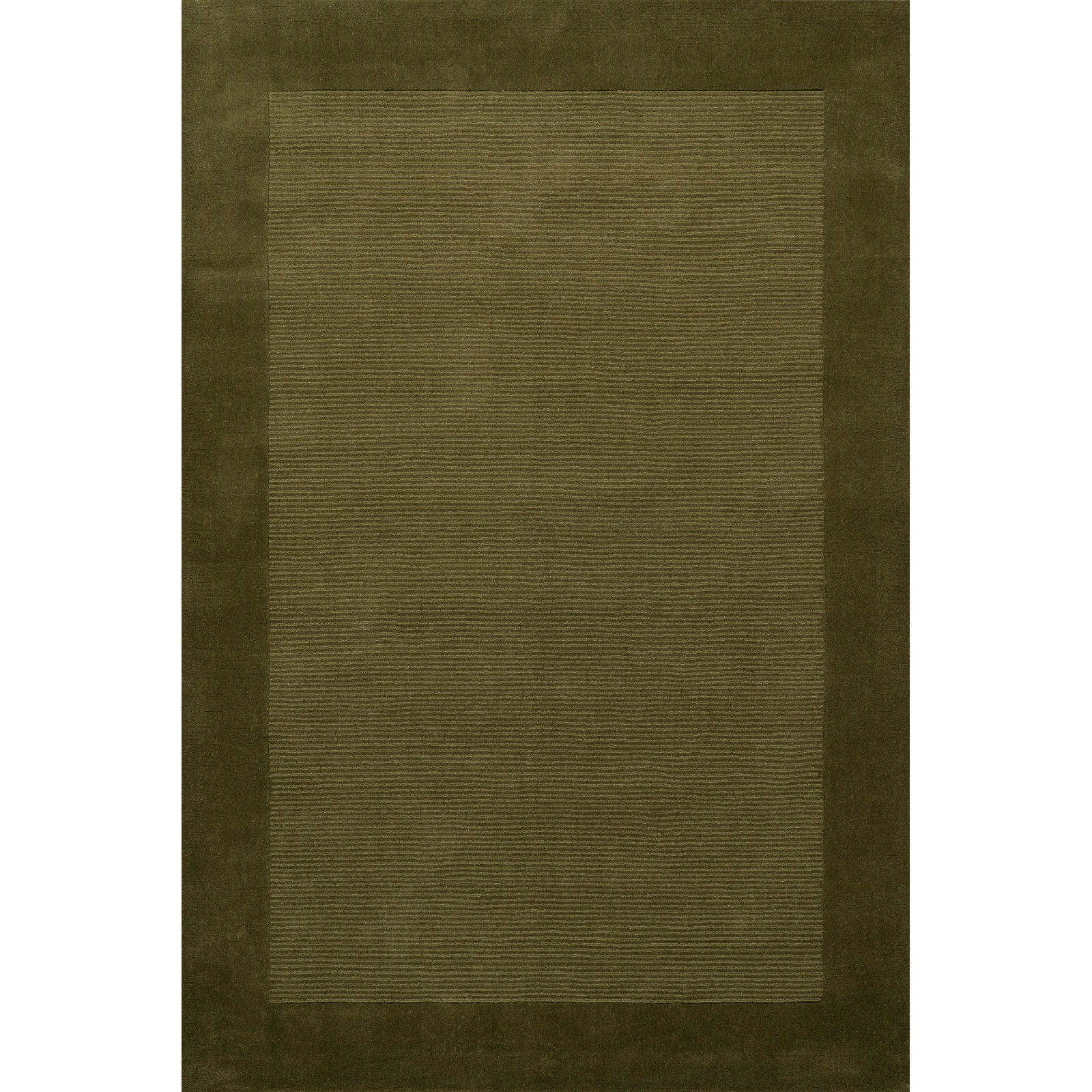 Hand-Tufted Striped Bohemian Rug, Rectangle 7'6" x 9'6"