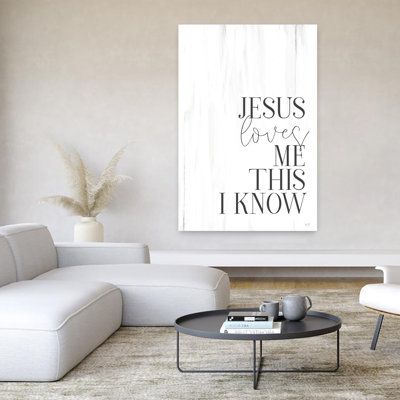 «Jesus Loves Me», art contemporain abstrait