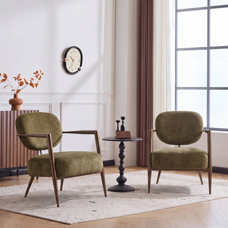 Chaise d'appoint Modern, Green