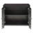Newhalem Black Console Table with Shelf Inside