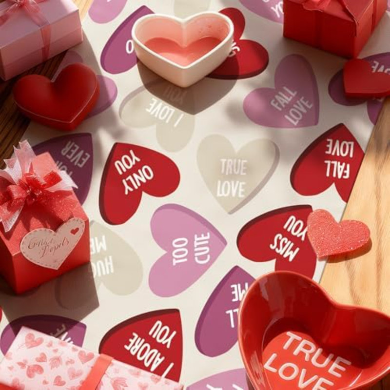 Décorations de la Saint-Valentin - Chemin de table Valentines
