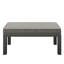 Outdoor Sofa Set With X-shaped Metal Frame, 8 Cm Cushions & Plastic Wood Armrests