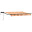 VidaXL Polyester Cover Retractable Patio Awning-130829504-130829507-130829508