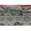 Tapis indien fait à la main à motif floral Oushak 8 x 10