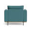 Fauteuil d'appoint en velours azur, vert olive-569988677
