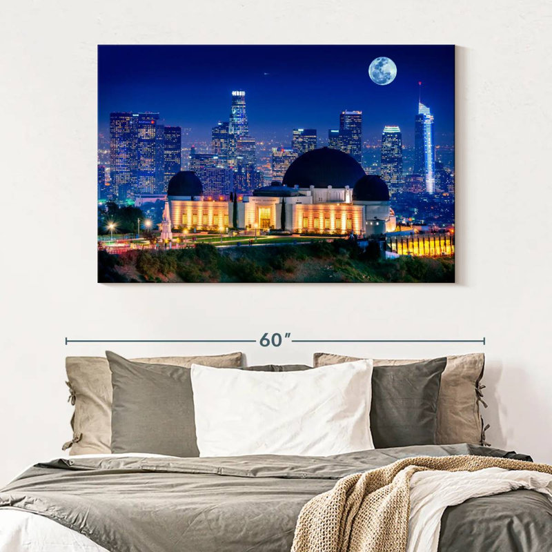 Kavia Griffith Park Observatory, 34" H x 51" W