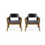 SOHO CLUB CHAIR MP2 (ensemble de 2)