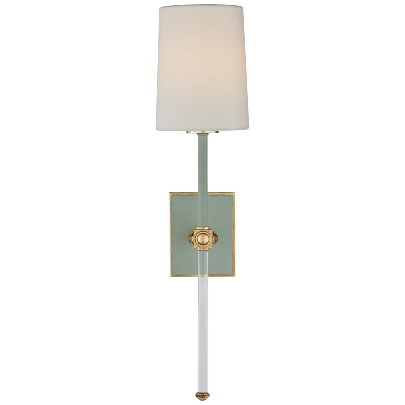 Julie Neill Lucia Medium Tail Sconce, Celadon