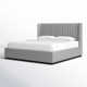 Chamblis Upholstered Wingback Bed