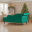 Banc de rangement en velours 2 en 1 avec coussin décoratif-1341065539