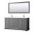 Avery 72'' Double Bathroom Vanity with Top-97875700-98262356