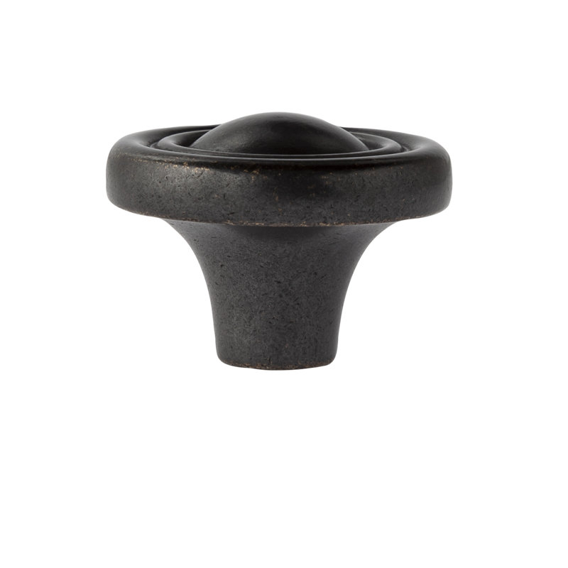 Classic 1-1/4" Antique Brass Round Knob
