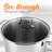 NutriChef 9.45'' Stainless Steel (18/10) Lid