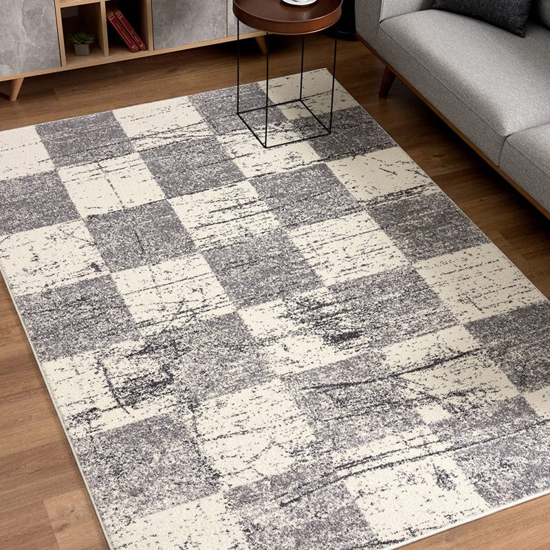 Tapis moderne de la collection Ahjanay, Rectangle 8 pi x 11 pi