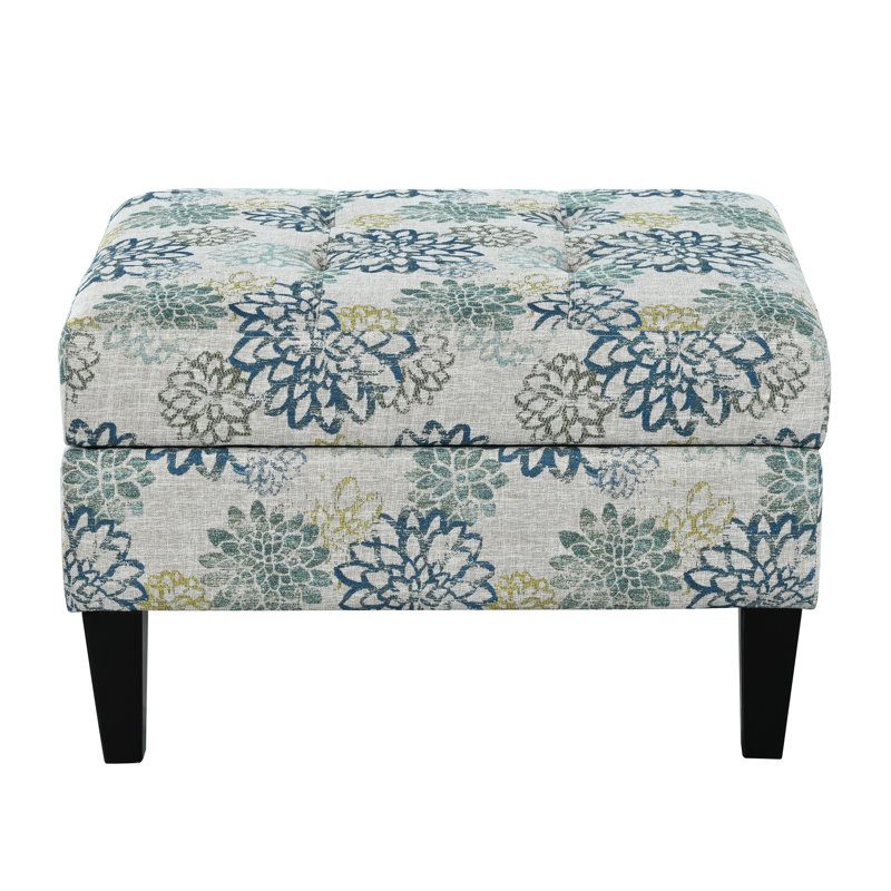 Versatile Storage Ottoman | Upholstered Footstool With Ample Internal Storage | Gift Idea