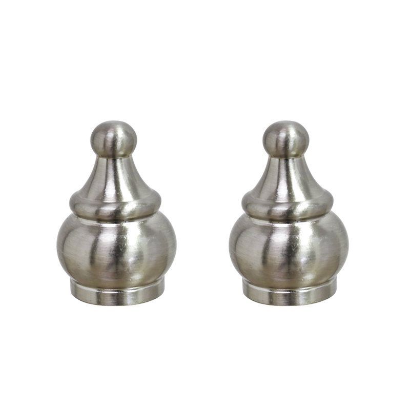 Faîteau de lampe, Nickel brossé