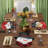 CounterArt Snowman Shaped Reversible Placemat 4 Pack