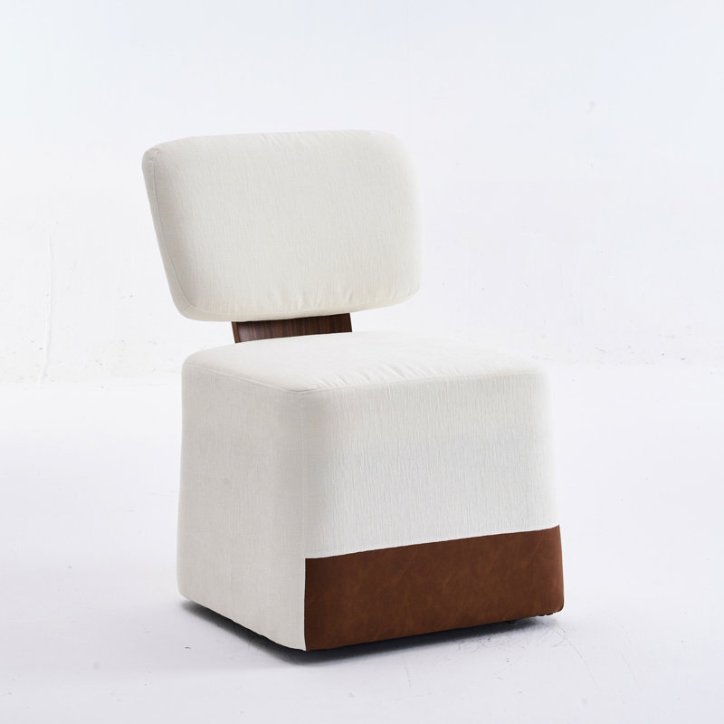 Chaise parsons ivoire