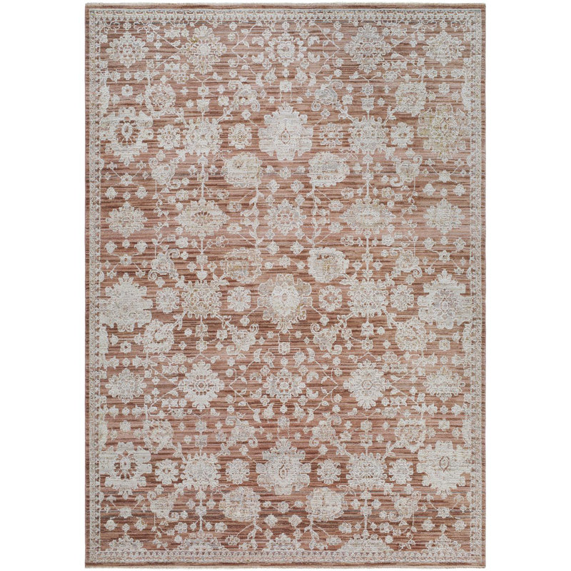 Alayo Machine Woven Area Rug, Rectangle 5'3" x 7'